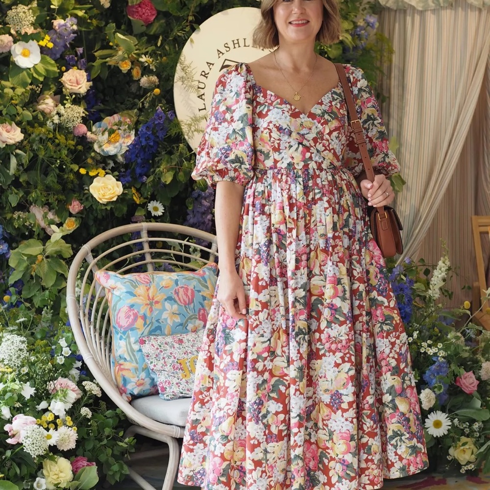 Batsheva  x Laura Ashley Floral Women's Dress - Picture 2 of 6